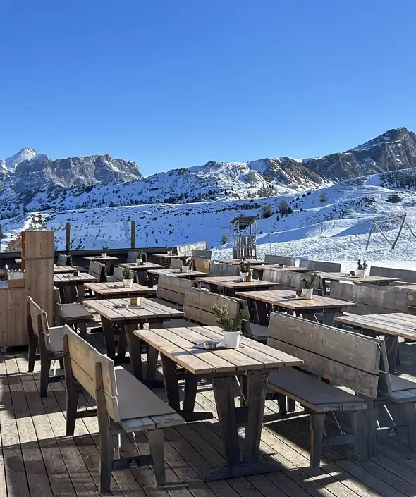 Alta Badia dining area